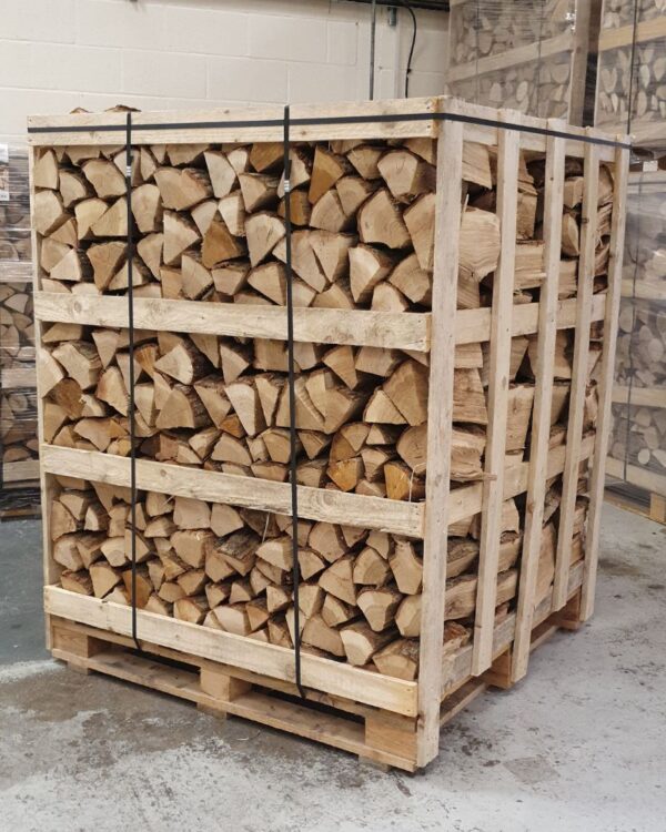 Kiln Dried Birch Logs Crate Kiln Dried Firewood